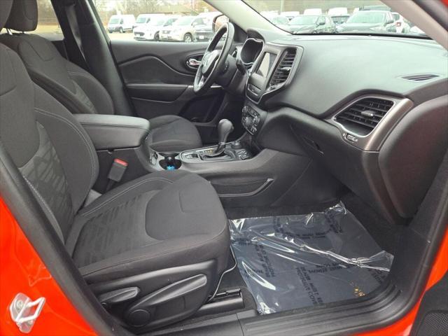 used 2021 Jeep Cherokee car, priced at $19,000