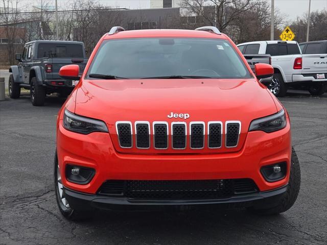 used 2021 Jeep Cherokee car, priced at $25,709