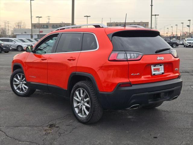 used 2021 Jeep Cherokee car, priced at $25,709