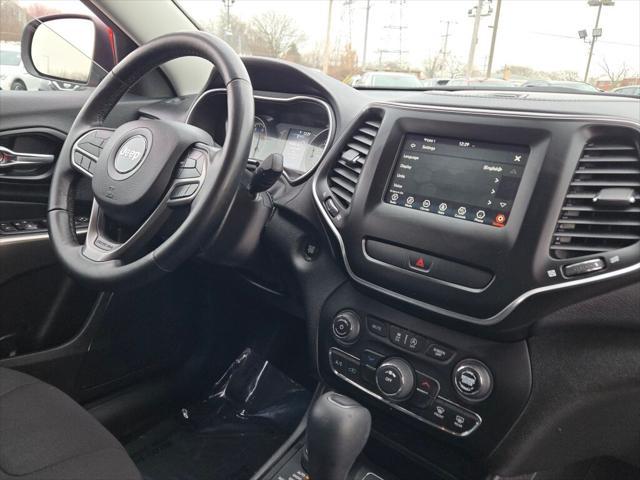 used 2021 Jeep Cherokee car, priced at $25,709