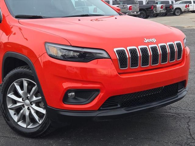 used 2021 Jeep Cherokee car, priced at $25,709