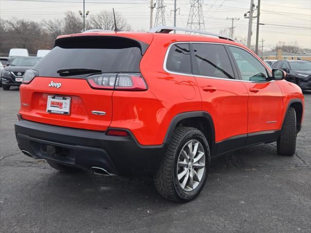 used 2021 Jeep Cherokee car, priced at $25,709