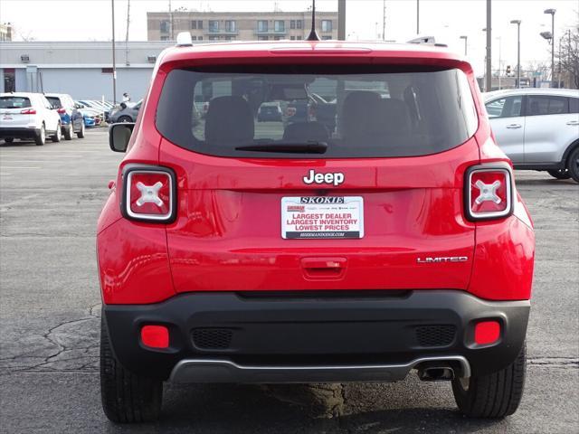 used 2018 Jeep Renegade car, priced at $17,486
