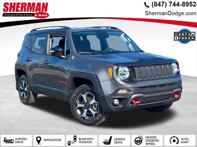used 2022 Jeep Renegade car, priced at $23,186