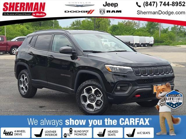 used 2022 Jeep Compass car, priced at $25,328