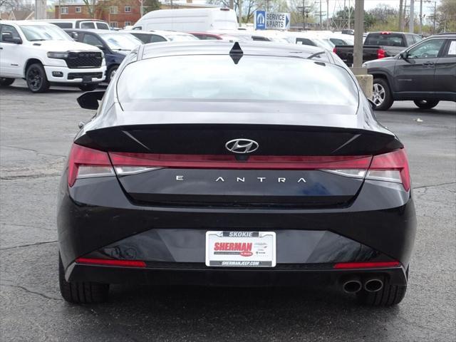used 2023 Hyundai Elantra car, priced at $22,500