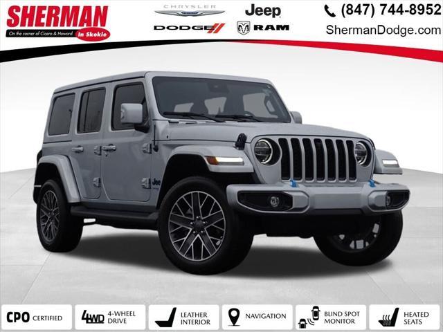 used 2022 Jeep Wrangler Unlimited 4xe car, priced at $39,503