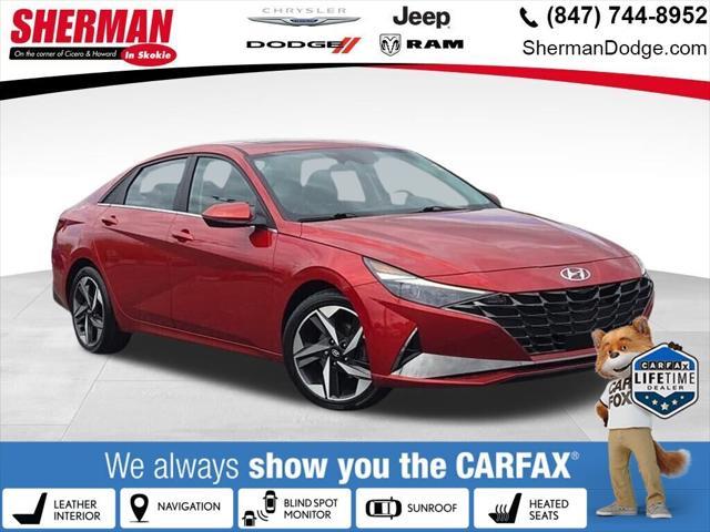 used 2021 Hyundai Elantra car, priced at $17,000