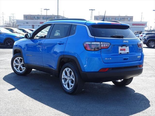 used 2024 Jeep Compass car, priced at $23,460