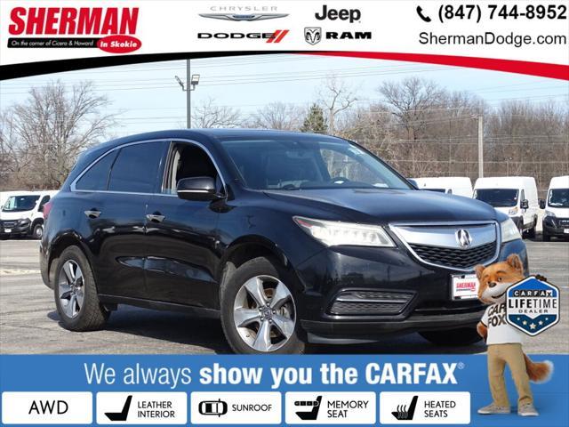 used 2016 Acura MDX car, priced at $14,500