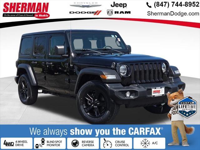 used 2021 Jeep Wrangler Unlimited car, priced at $30,000
