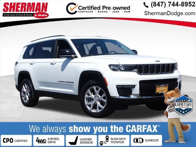 used 2021 Jeep Grand Cherokee L car, priced at $32,253