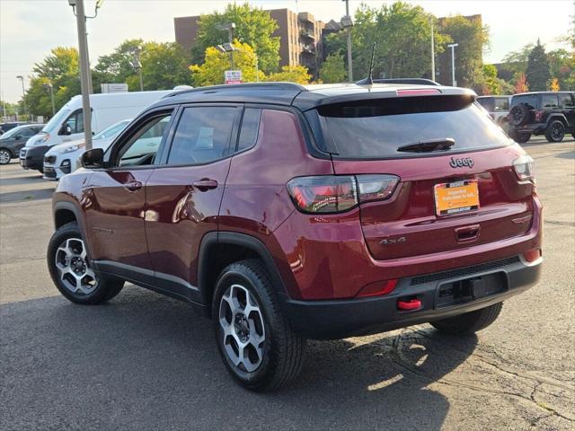 used 2022 Jeep Compass car, priced at $26,500