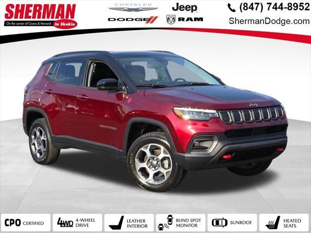 used 2022 Jeep Compass car, priced at $26,500