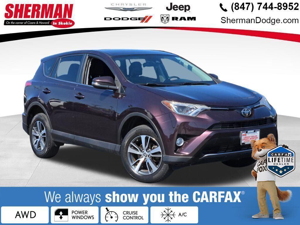 used 2018 Toyota RAV4 car, priced at $23,370