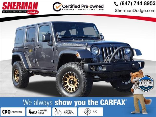 used 2018 Jeep Wrangler JK Unlimited car, priced at $24,359