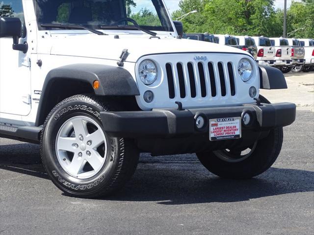 used 2017 Jeep Wrangler Unlimited car, priced at $25,551