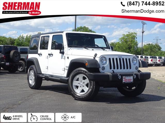 used 2017 Jeep Wrangler Unlimited car, priced at $25,551