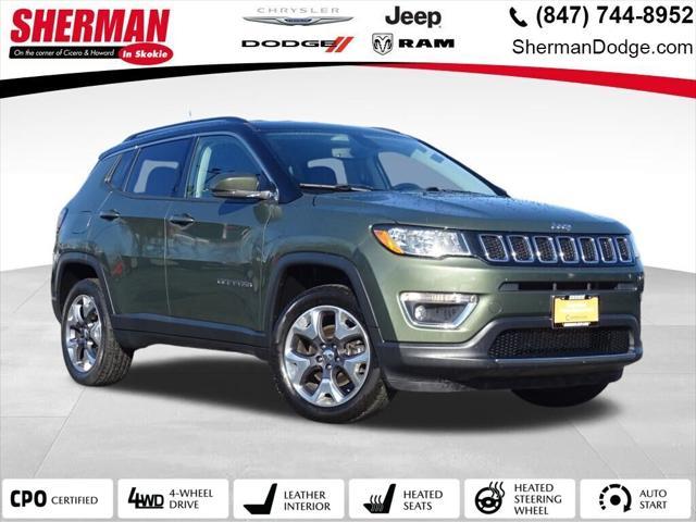 used 2020 Jeep Compass car, priced at $21,000