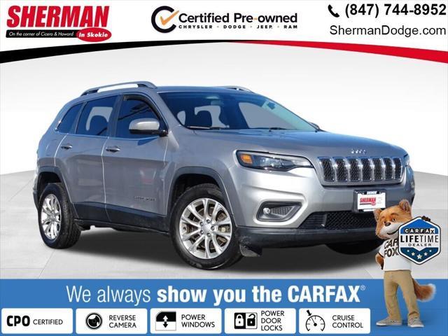 used 2019 Jeep Cherokee car, priced at $16,688