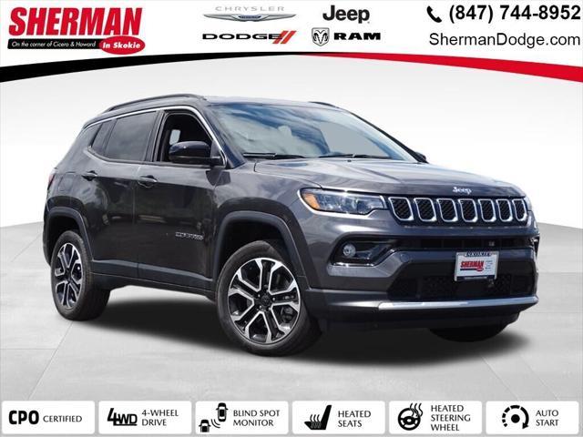 used 2023 Jeep Compass car, priced at $23,900