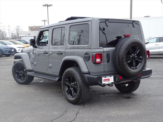 used 2021 Jeep Wrangler Unlimited car, priced at $36,500