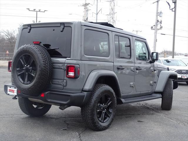 used 2021 Jeep Wrangler Unlimited car, priced at $36,500
