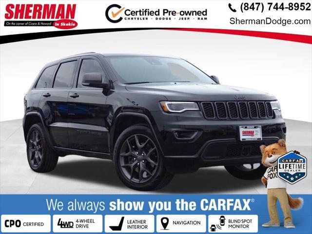 used 2021 Jeep Grand Cherokee car, priced at $26,730