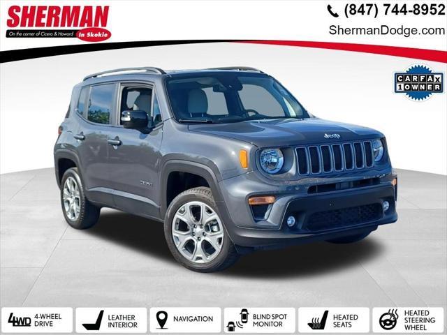 used 2022 Jeep Renegade car, priced at $23,786