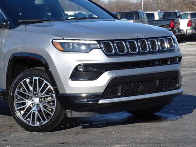 used 2023 Jeep Compass car, priced at $27,100