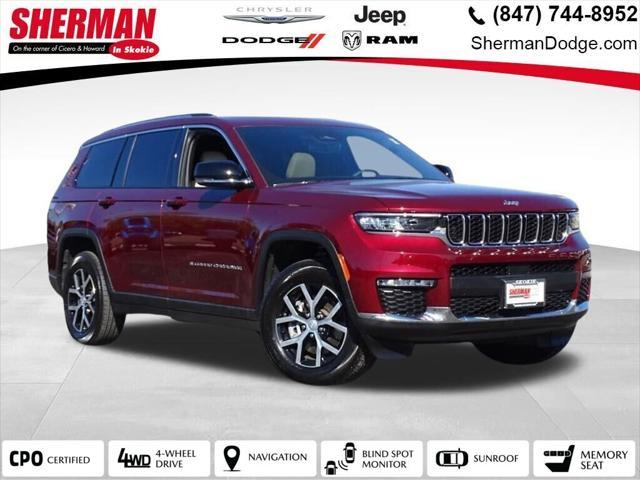 used 2024 Jeep Grand Cherokee L car, priced at $39,000