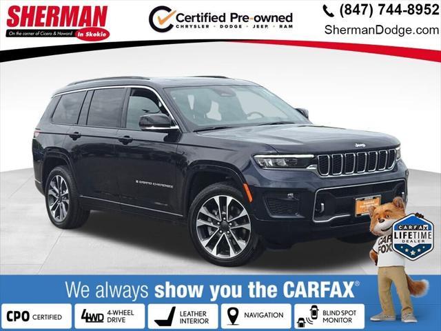used 2024 Jeep Grand Cherokee L car, priced at $60,000