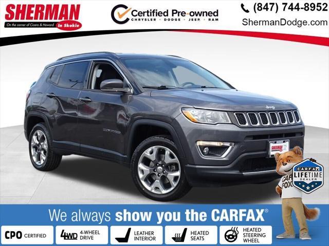 used 2018 Jeep Compass car, priced at $23,995