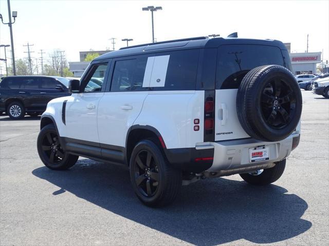 used 2023 Land Rover Defender car, priced at $55,000