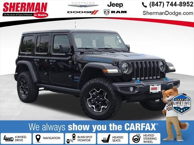 used 2021 Jeep Wrangler Unlimited 4xe car, priced at $39,000