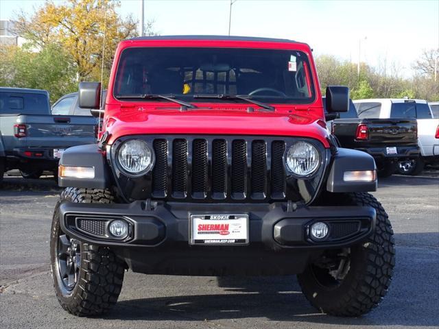 used 2022 Jeep Wrangler Unlimited car, priced at $38,000