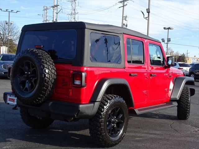 used 2022 Jeep Wrangler Unlimited car, priced at $38,000