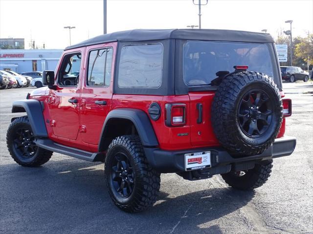 used 2022 Jeep Wrangler Unlimited car, priced at $38,000