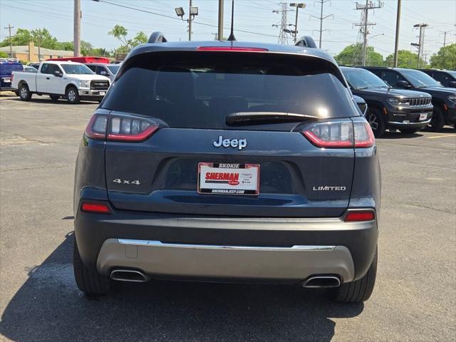 used 2022 Jeep Cherokee car, priced at $28,500