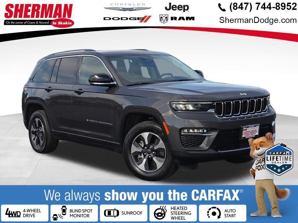 used 2023 Jeep Grand Cherokee 4xe car, priced at $27,460