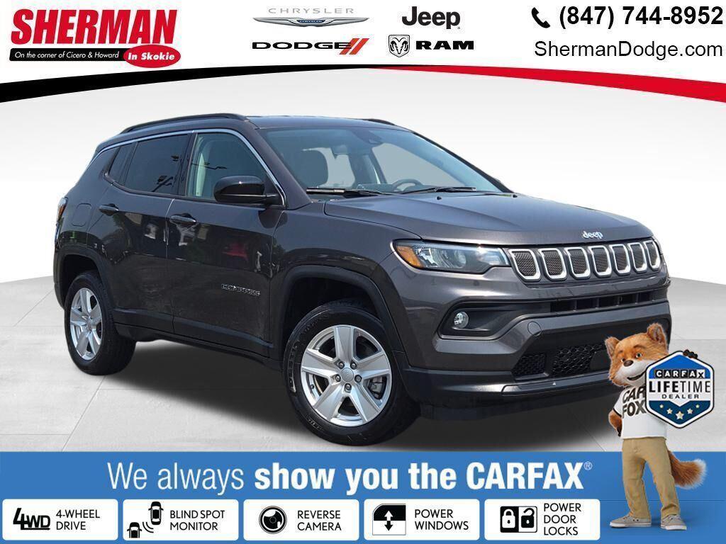 used 2022 Jeep Compass car, priced at $24,000