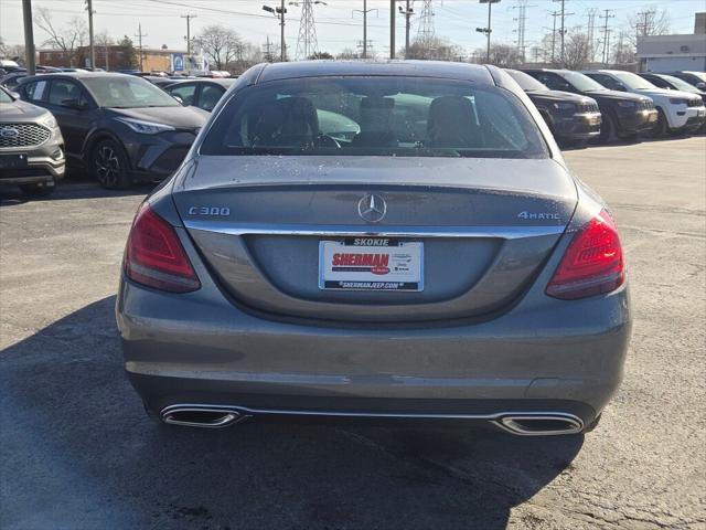 used 2021 Mercedes-Benz C-Class car, priced at $27,500