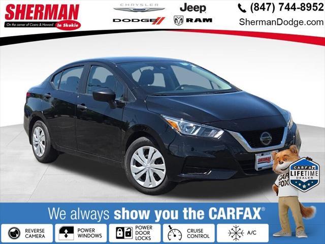 used 2021 Nissan Versa car, priced at $15,000