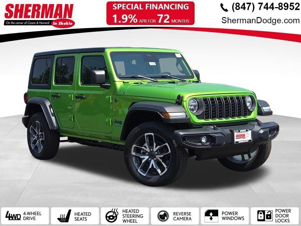 new 2025 Jeep Wrangler 4xe car, priced at $50,035