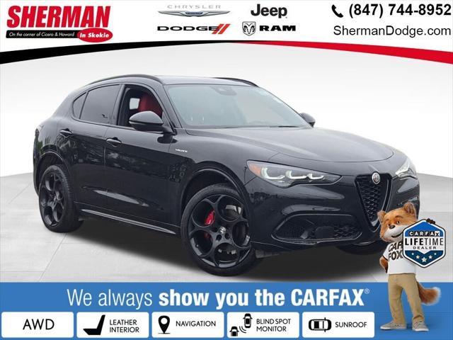 used 2024 Alfa Romeo Stelvio car, priced at $44,000