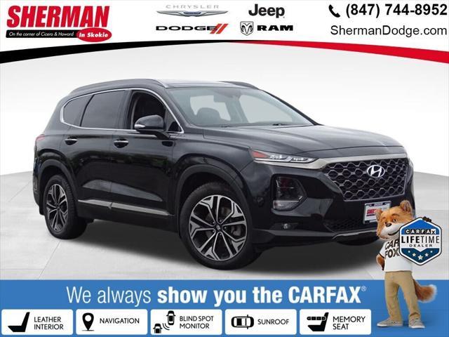 used 2020 Hyundai Santa Fe car, priced at $23,907