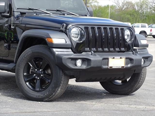 used 2021 Jeep Wrangler Unlimited car, priced at $33,000