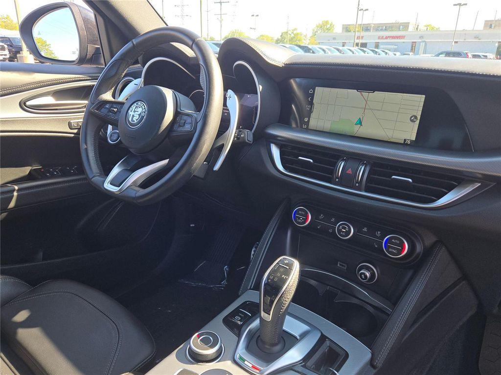 used 2024 Alfa Romeo Stelvio car, priced at $40,000