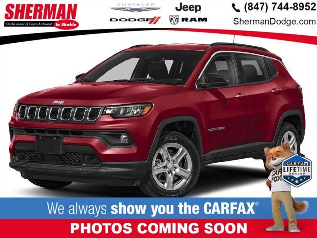 used 2023 Jeep Compass car, priced at $22,000