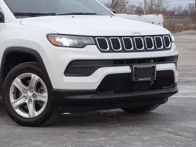 used 2023 Jeep Compass car, priced at $24,500